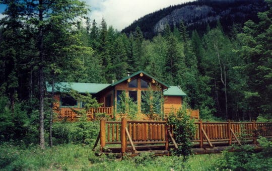 Wilderness Mountain Lodge im Kootenay Tal